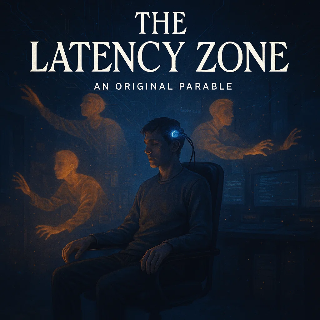 Cover for The Latency Zone